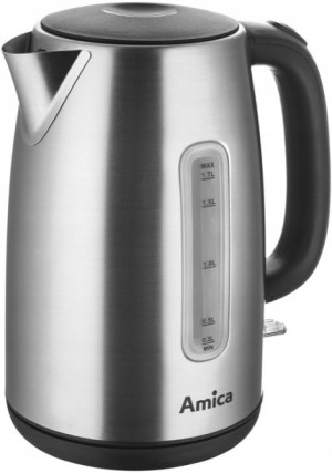 Czajnik Amica KM2011 Strix Srebrny 2200W 1,7L Stal