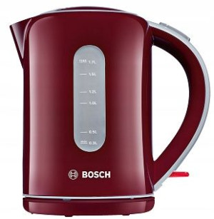 Czajnik bezprzewodowy Bosch TWK 7604 czerwony