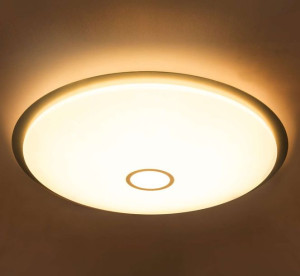 Plafon LAMPA sufitowa RUDI 48379-80 Globo natynkowa OPRAWA z efektem gwiazd