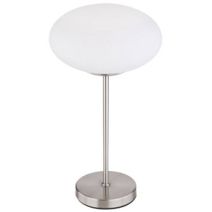Stojąca LAMPKA nocna ANDREW 15445T Globo stołowa LAMPA szklana kula biurkow