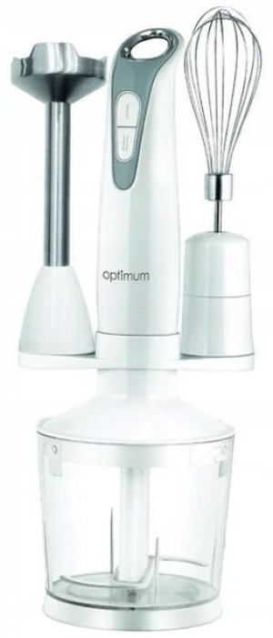 Blender ręczny wielofunkcyjny Optimum 400W stal