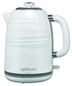 Czajnik Optimum biały elegancki 2200W 1,7l STRIX
