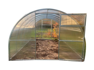 Tunel Szklarnia ogrodowa z POLIWĘGLANU 6 mm, 3x8 m,  profile 20x40