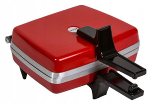 Gofrownica Dezal 301.5R czerwona MOC 1300W 2 gofry