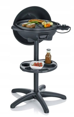 Grill elektryczny Severin PG8541 Stojący z pokrywą