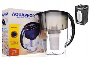 Dzbanek Aquaphor Prestige 2,8L czarny + wkład A5