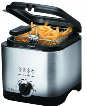 Frytkownica Optimum 1,5l Regulowany Termostat Stal