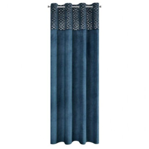 Zasłona Dekoracyjna D91 Suzi 140 x 250 Granatowy