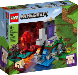 LEGO Minecraft Zniszczony portal 21172