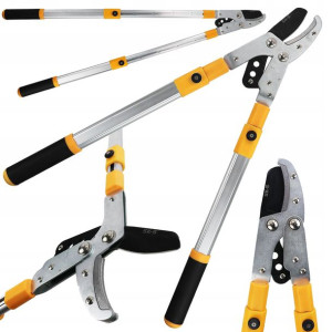 Teleskopowy Sekator Kowadełkowy Solidny 70 - 95 Cm