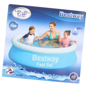 Basen Bestway 183x183x51cm 940 Litrów pojemności