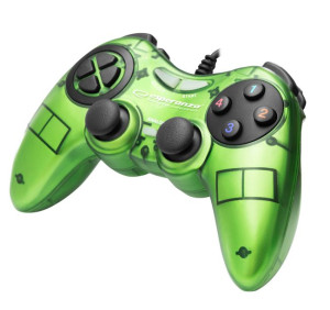 Esperanza Gamepad Pc Usb Fighter Zielony