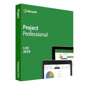 Microsoft Project 2019 Professional klucz PL