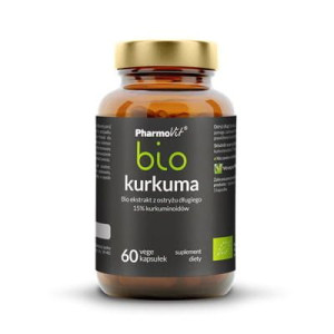 Kurkuma bio - ekstrakt bio z ostryżu długiego 60 kaps