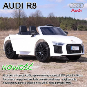 Najnowsze Oryginalne Audi R8 Na Licencji Miękkie Siedzenie, Miękkie Koła Su