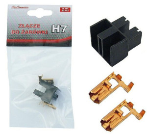 Złącze Elektryczne Kostka Do Żarówki H7 Samochodu