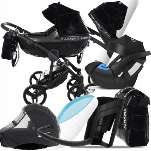 Wózek 3w1 Junama V2 Clermont 01 I + Cybex Aton 5
