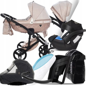 Wózek 3w1 Junama V2 Clermont 03 I + Cybex Aton 5