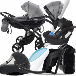 Wózek 3w1 Junama V2 Clermont 04 I + Cybex Aton 5