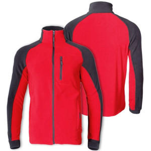 Bluza Polarowa Rozmiar L Czerwono Szara Lahti Pro 1 Szt/opak Lpbp1l