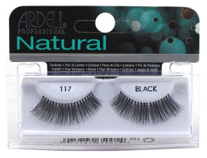 Ardell Rzęsy i akcesoria Natural 117 1 para sztucznych rzęs Black