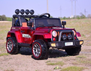 Mega Jeep Fulltime, Napęd 4x4, 1x12v ,wolny Start/ Miękkie Koła, Funkcja