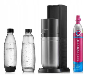 Saturator wody SodaStream Duo 2 butelki czarny