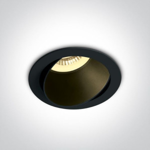 Oprawa podtynkowa regulowana GU10 Vitali czarna 11105M/B/B - OneLight