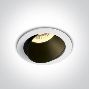 Oprawa podtynkowa regulowana Vitali czarno biała 11105M/W/B - OneLight