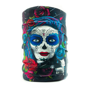 Bandana/chusta wielofunkcyjna Dr.Bacty Santa Muerte