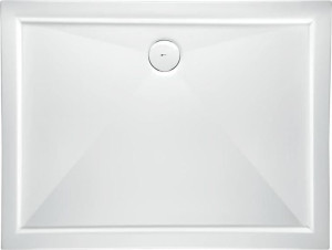 Brodzik prostokątny Polimat Goliat 120x100x3x5,5 posadzkowy