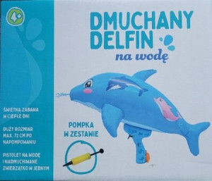 Dmuchany DELFIN na wodę