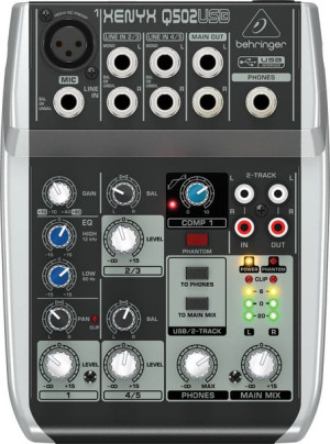 Behringer Q502usb Mikser Analogowy