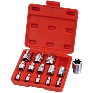 Zestaw nasadek TORX 14 sztuk