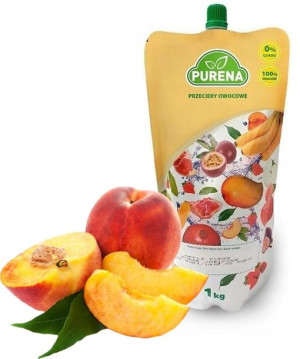 Purena Brzoskwinia - Puree | Pulpa owocowa 1 kg