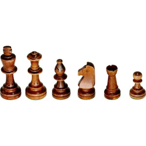 Figury szachowe drewniane Staunton Nr 6 - Standard
