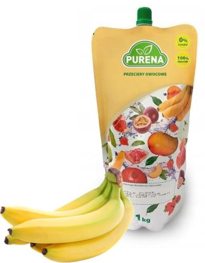 Purena Banan - Puree | Pulpa owocowa 1 kg