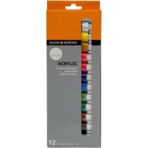 Farby akrylowe Simply 12x12ml
