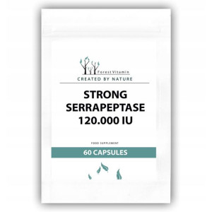 FOREST VITAMIN Strong Serrapeptase 120.000 IU 60caps