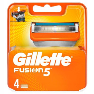 Gillette FUSION 5 Wkłady ostrza nożyki 4 sztuki