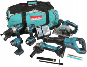 Zestaw Combo 18v Dlx6105t Makita