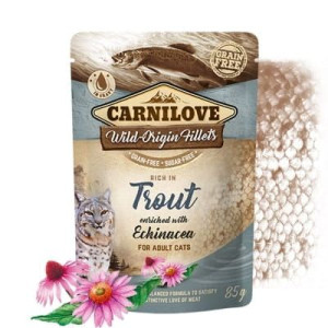 CARNILOVE Karma mokra dla kota z Pstrągiem 85g