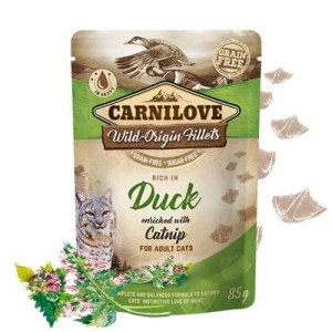 CARNILOVE Karma mokra dla kota z Kaczką 85g