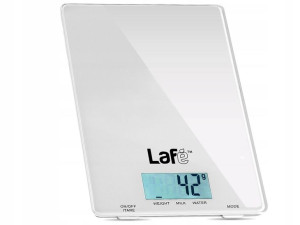 Waga kuchenna Lafe WKS001.5 biała max. 5kg szklana
