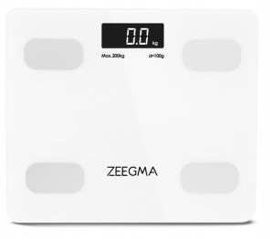 Waga analityczna Zeegma do 200kg LCD Smart Szklana
