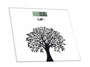 Waga łazienkowa Lafe WLS001.2 szkło max.150kg tara