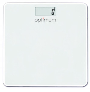 Waga łazienkowa Optimum WG 0165 biała 180kg szkło