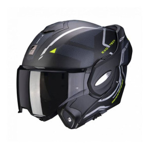 Kask Scorpion Exo-tech Square Black/fluo Gratisy