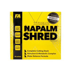 FITNESS AUTHORITY Napalm Shred - 30sachets
