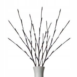 Drzewko Świąteczne Brzoza Ozdobne Gałązka 80cm Led